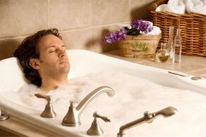 tomar un baño para aumentar la potencia