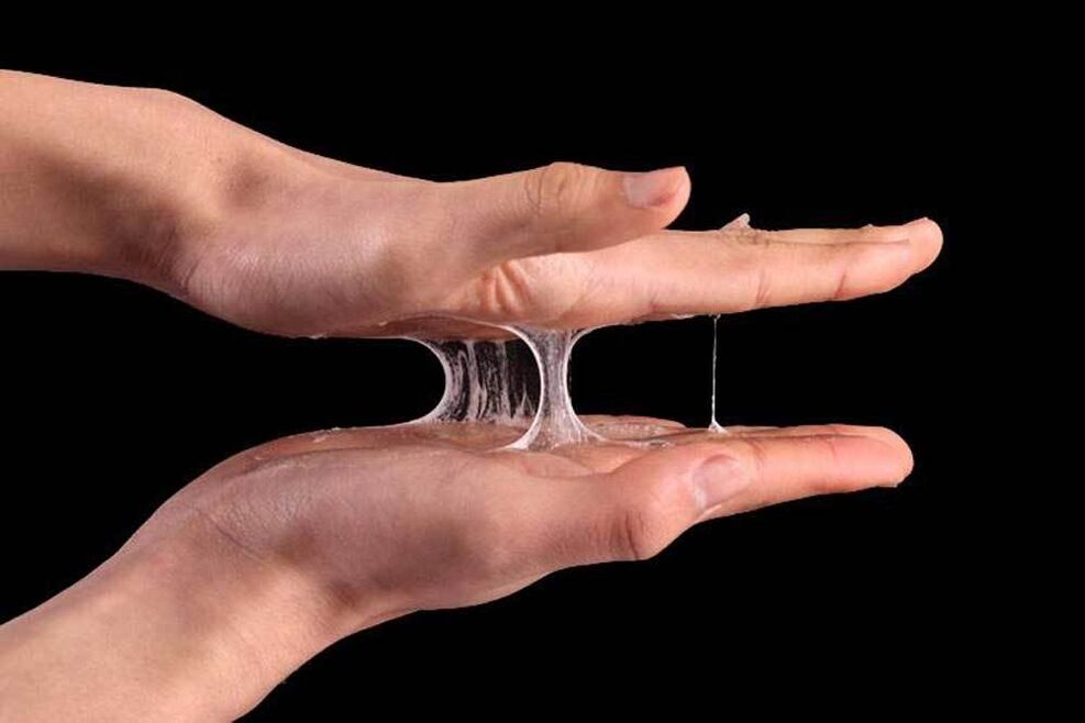 secreción masculina durante la excitación